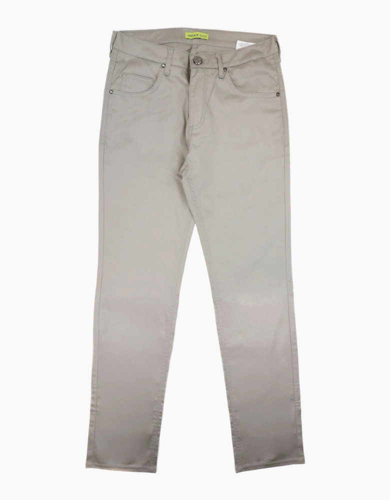 Versace Jeans Metal Logo Regular Fit Chino