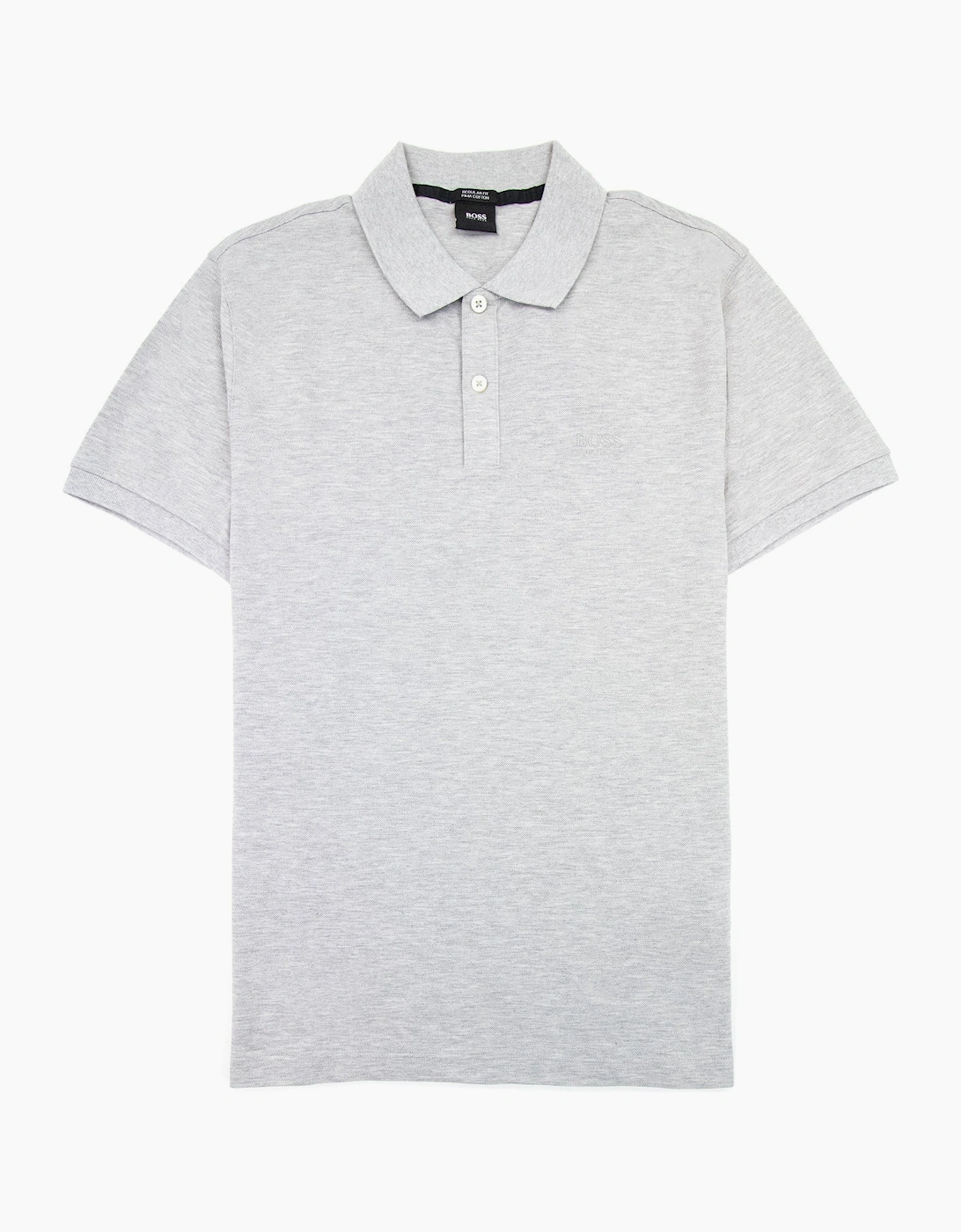 Boss Men's Hugo Boss Pallas Polo S/s Light Grey
