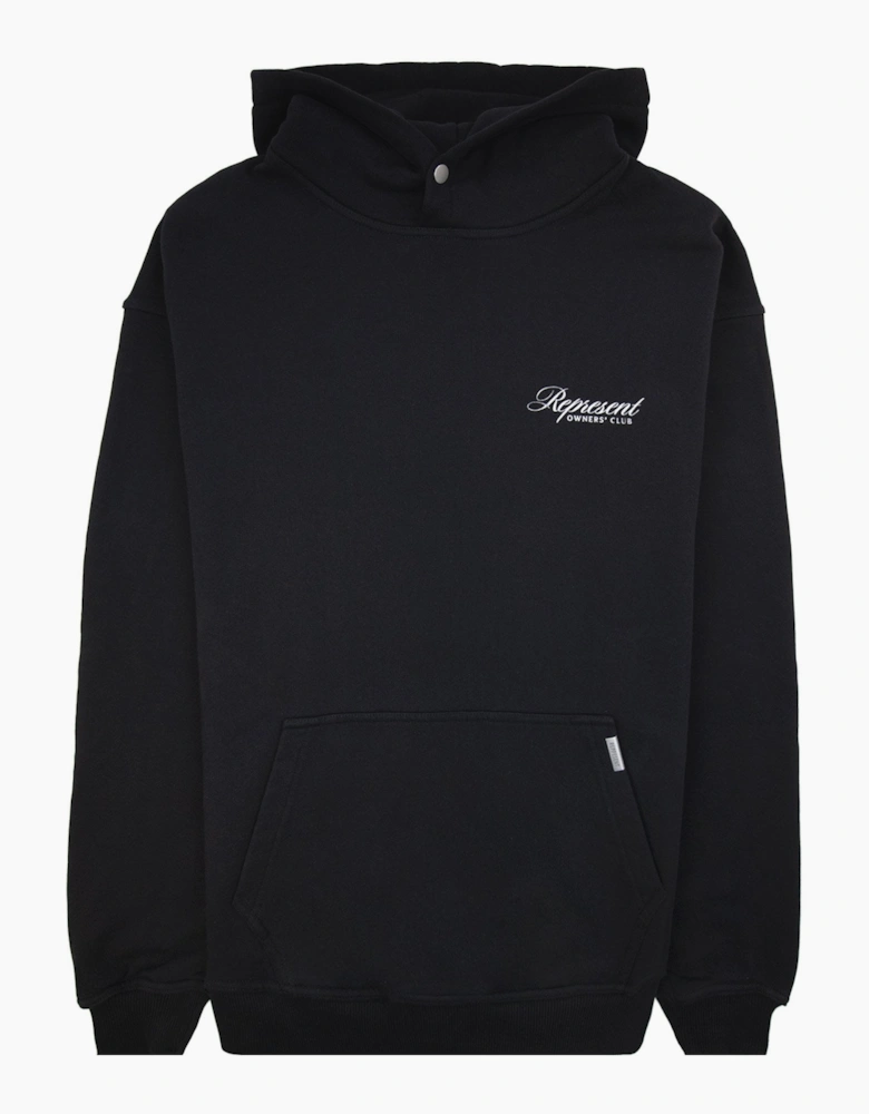 Represent Owners Club Script Hoodie Black