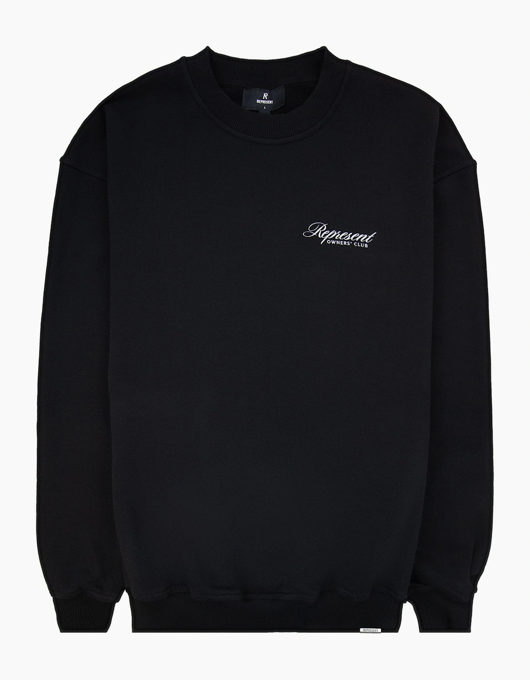 Represent Owners Club Script Sweater Black