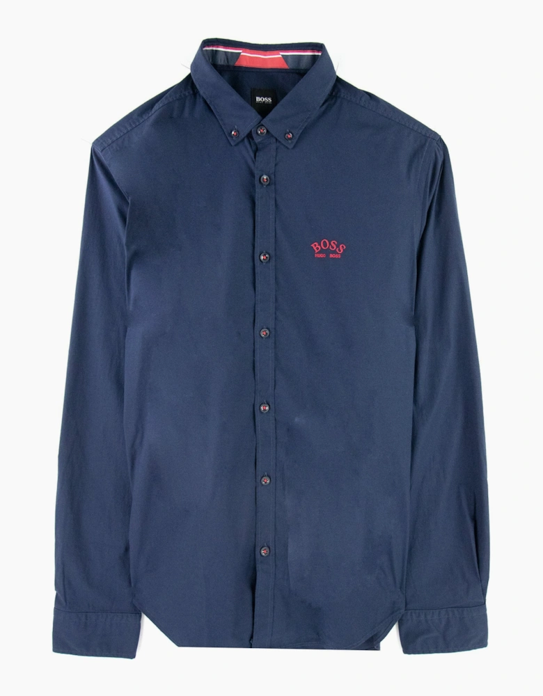 Hugo Boss Stretch Regular Fit L/s Shirt Navy 410
