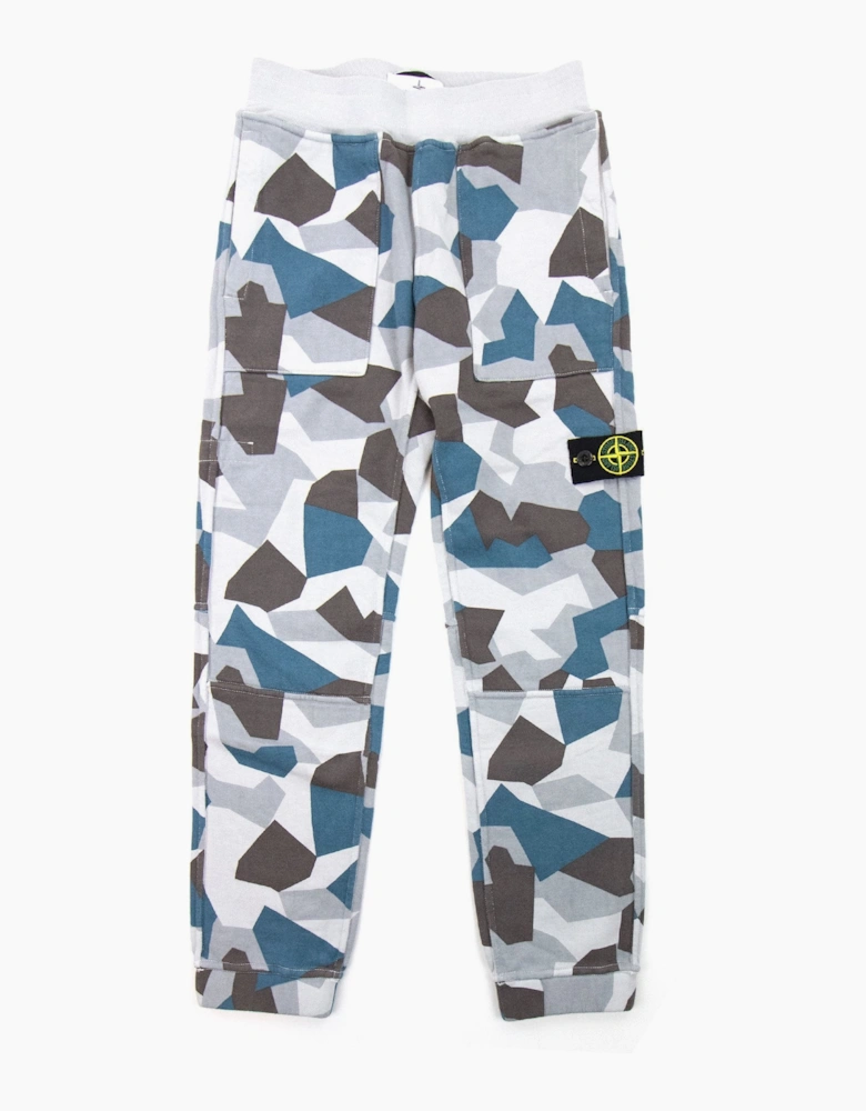 Stone Island Junior 62206 Camo Track Pants Camo