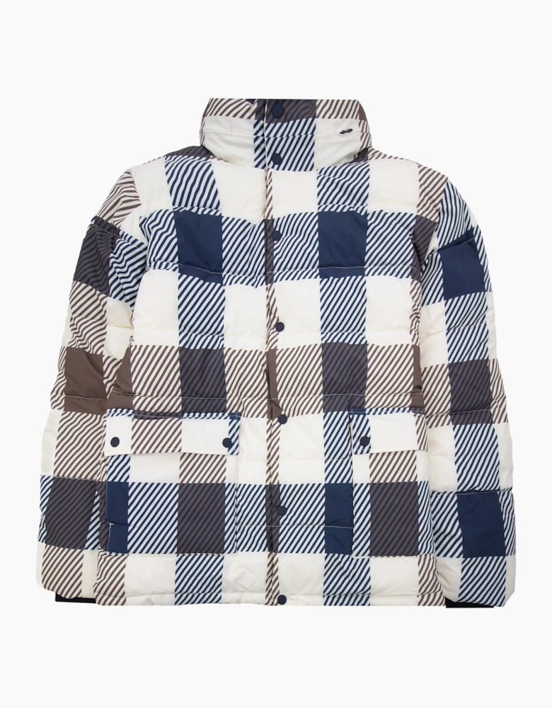Aquascutum Sp Puffer Jacket Jumbo Check 50