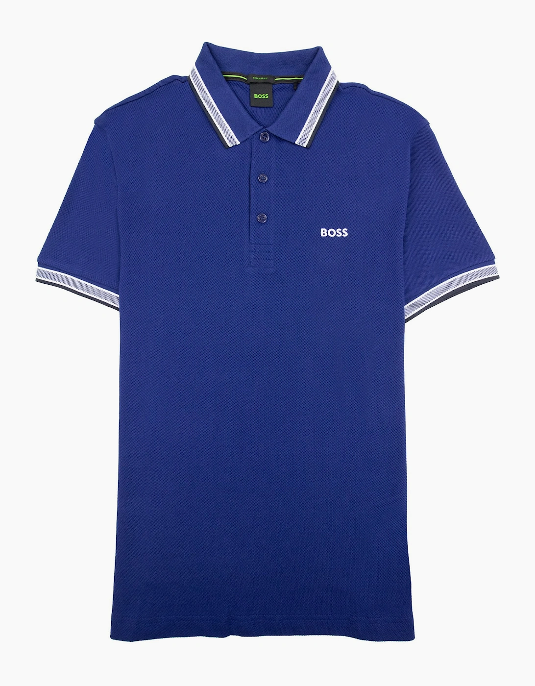 Hugo Boss Embroidered Logo Paddy Polo Blue 415