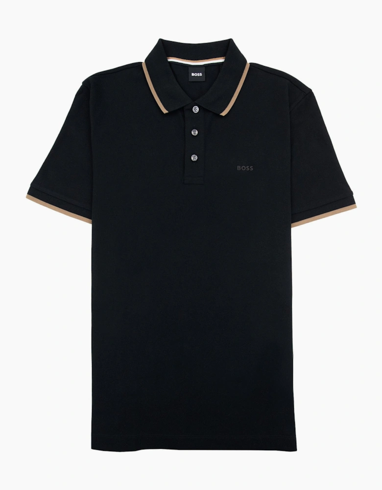 Hugo Boss Parlay 190 Polo Shirt Black 001