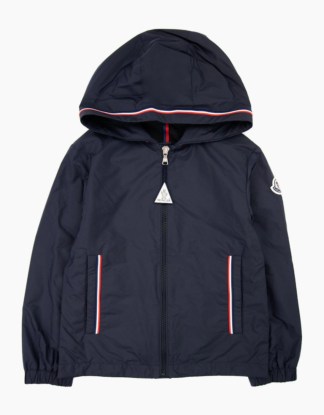 Moncler Junior Granduc Hooded Jacket Navy 742