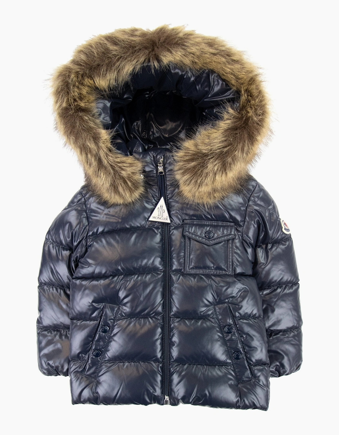 Moncler Junior Kf Down Jacket Navy 742, 6 of 5