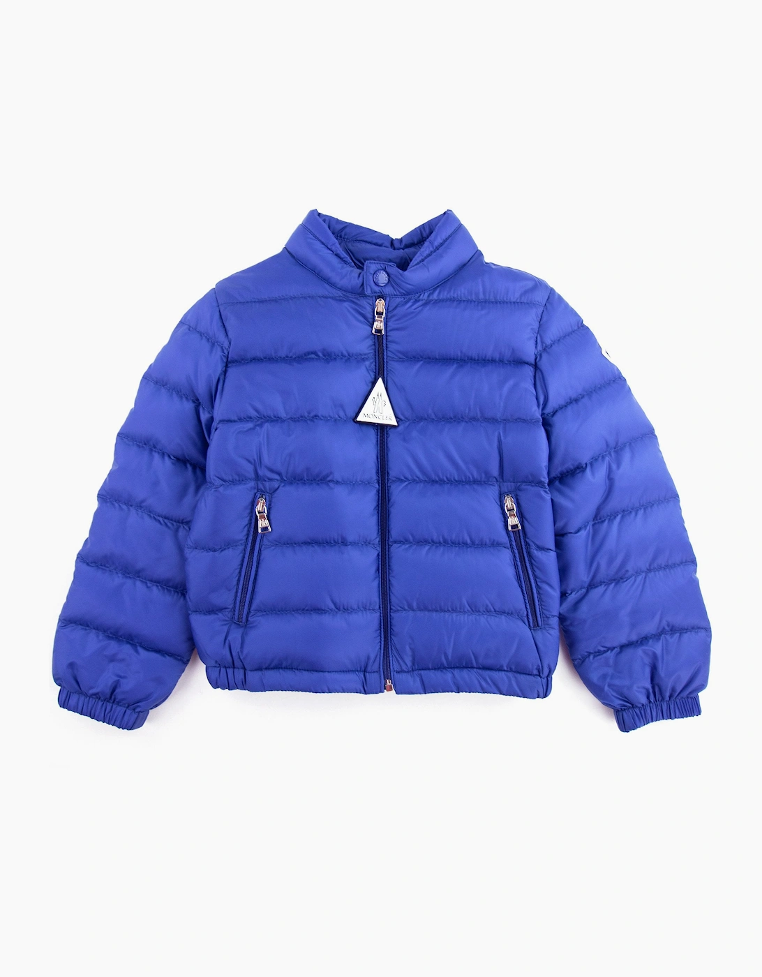 Moncler Junior Acorus Infant Zip Up Jacket Blue 785, 3 of 2