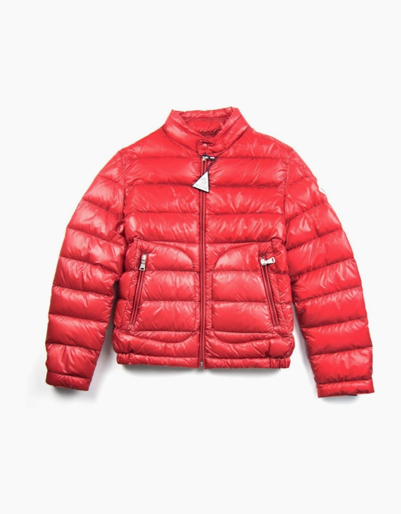Moncler Junior Acorus Jacket Red