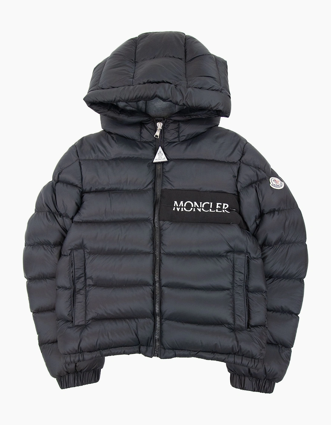 Moncler Junior Aiton Puffa Jacket Black, 6 of 5