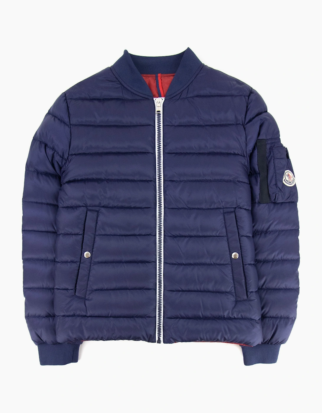 Moncler Junior Aidan Down Jacket Navy Blue, 6 of 5