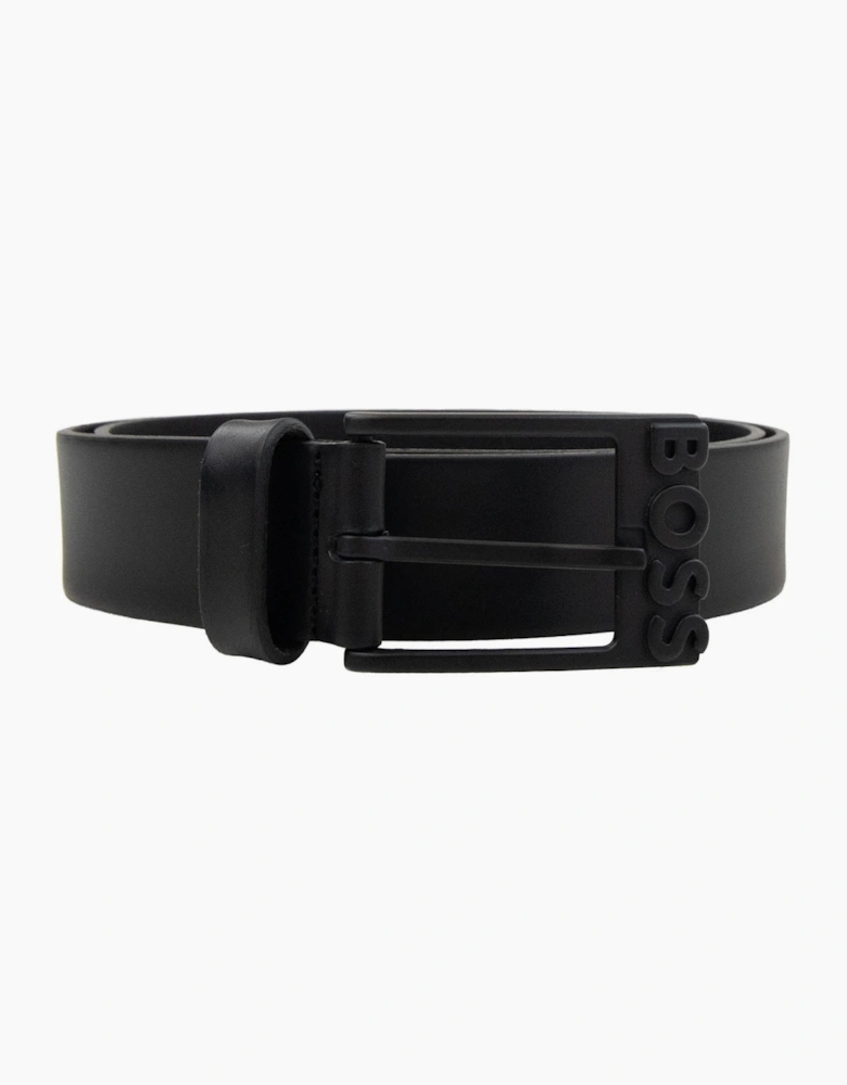 Hugo Boss Simo R Leather Belt Black 001