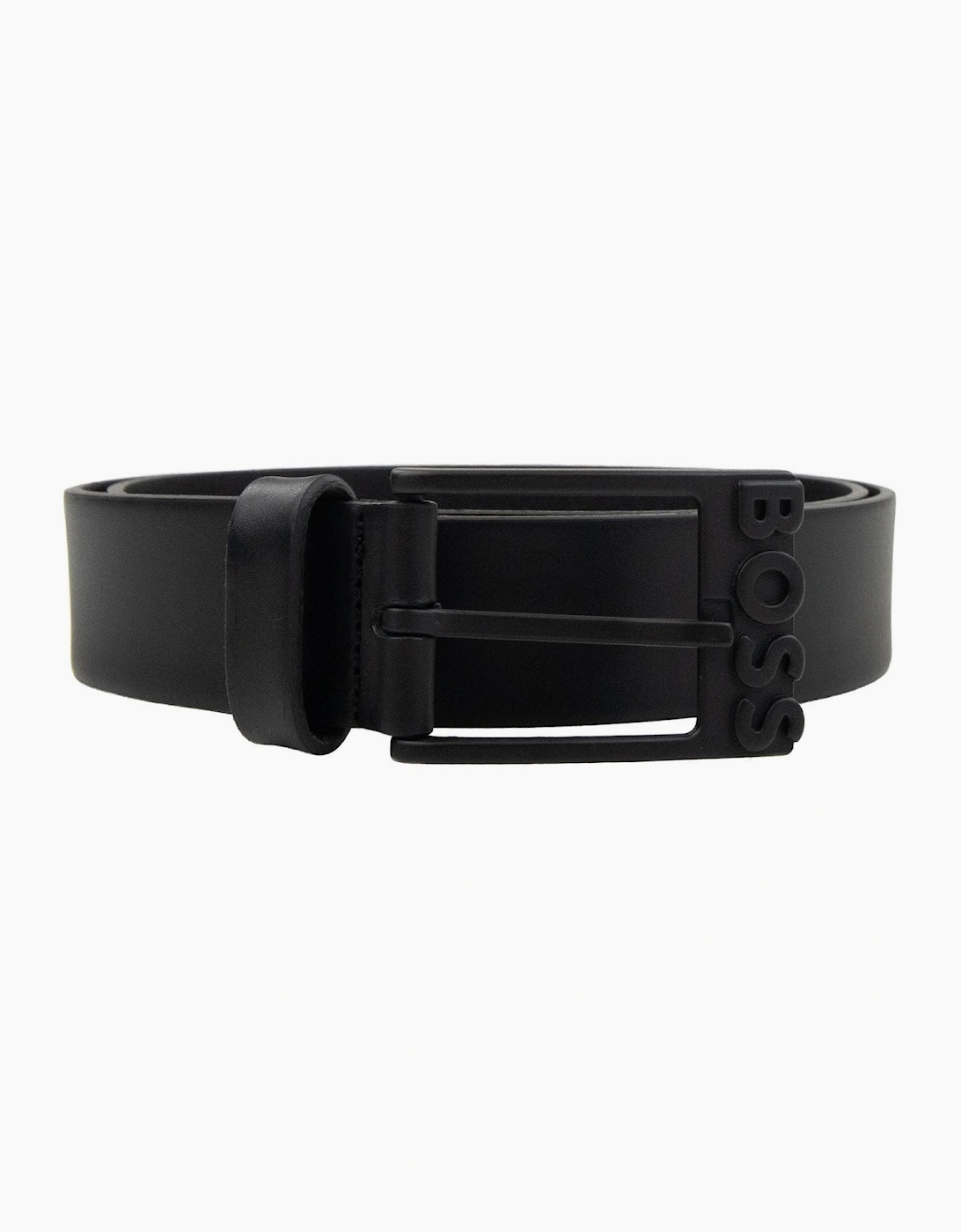 Hugo Boss Simo R Leather Belt Black 001