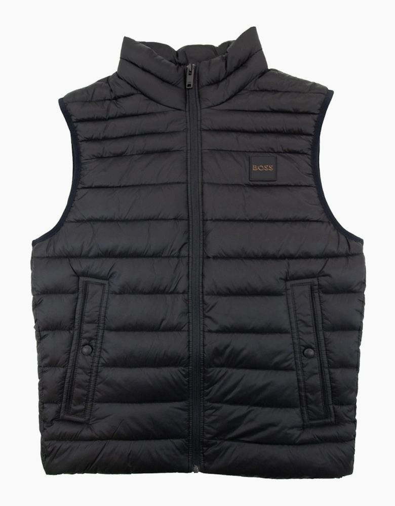 Hugo Boss Odeno 1 Padded Gilet Black 001