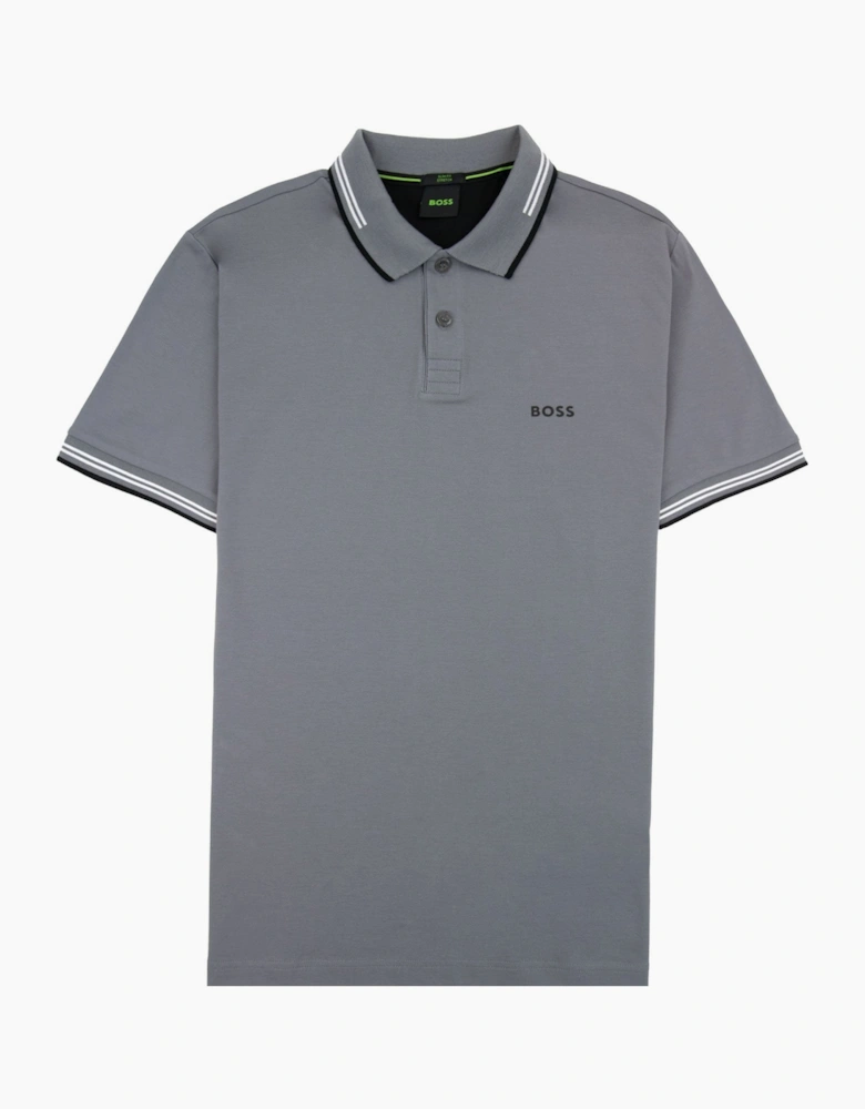 Hugo Boss Paul Slim Fit Polo Grey 036