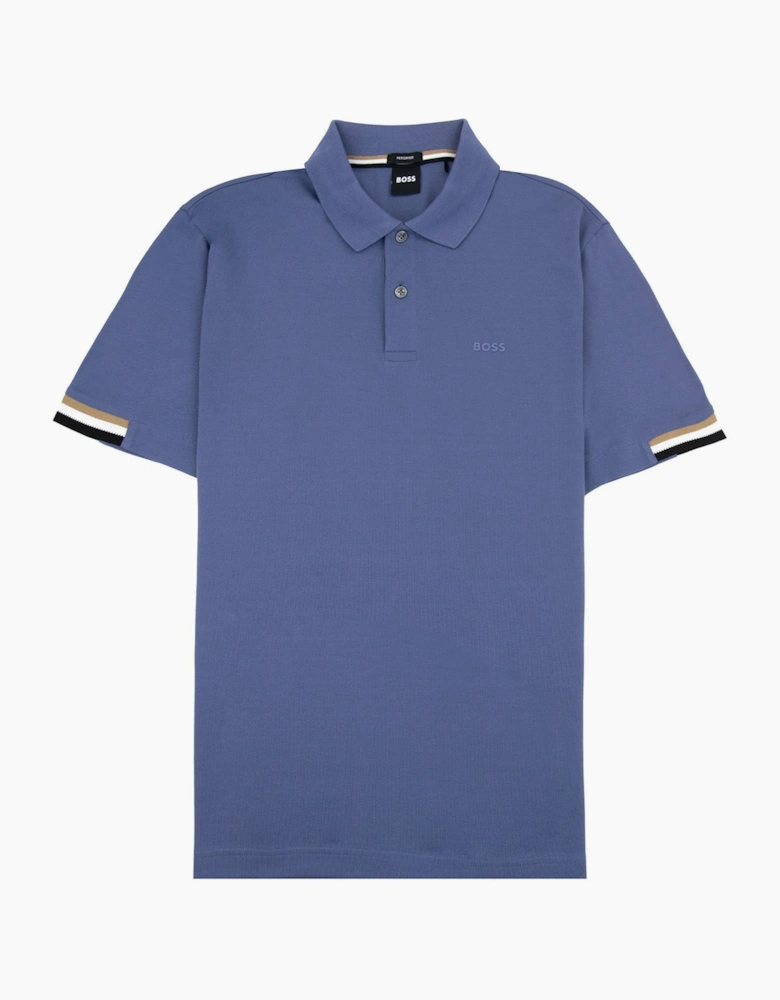 Hugo Boss Parlay 147 Mercerised Polo Shirt Blue 479