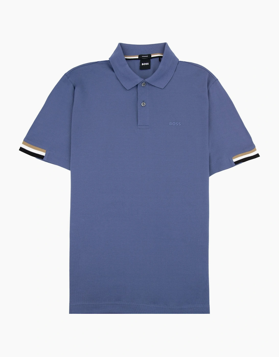 Hugo Boss Parlay 147 Mercerised Polo Shirt Blue 479