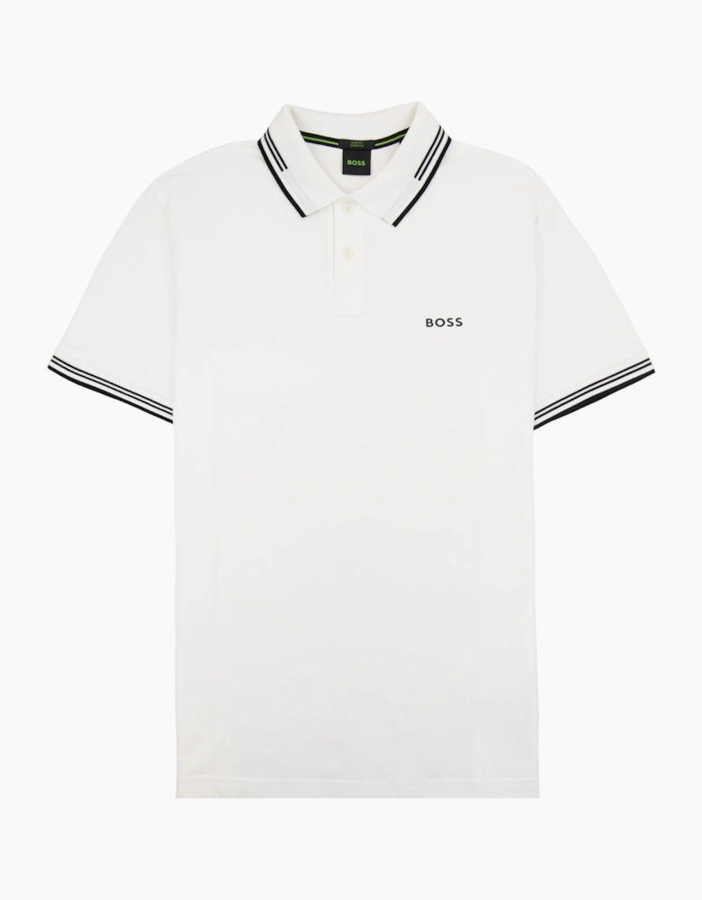 Hugo Boss Paul Slim Fit Polo White 100