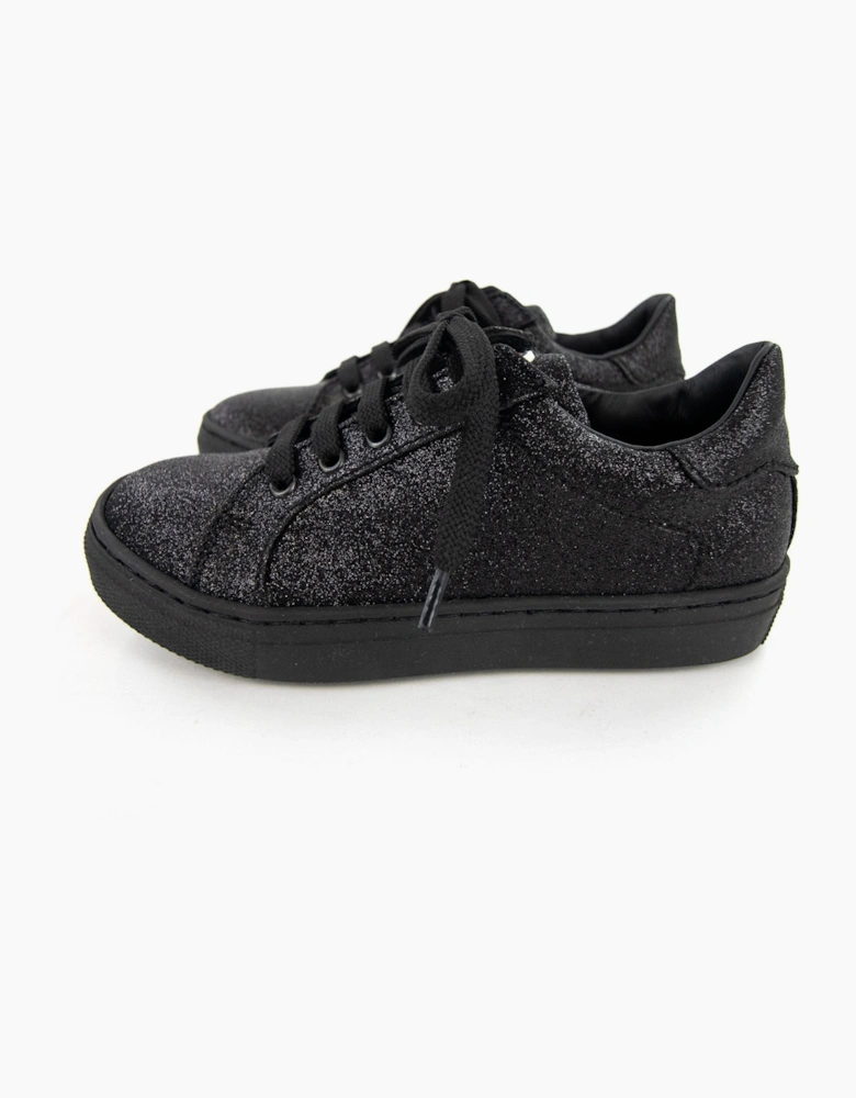 Moncler Junior Effie Scarpe Low Trainer Black 999