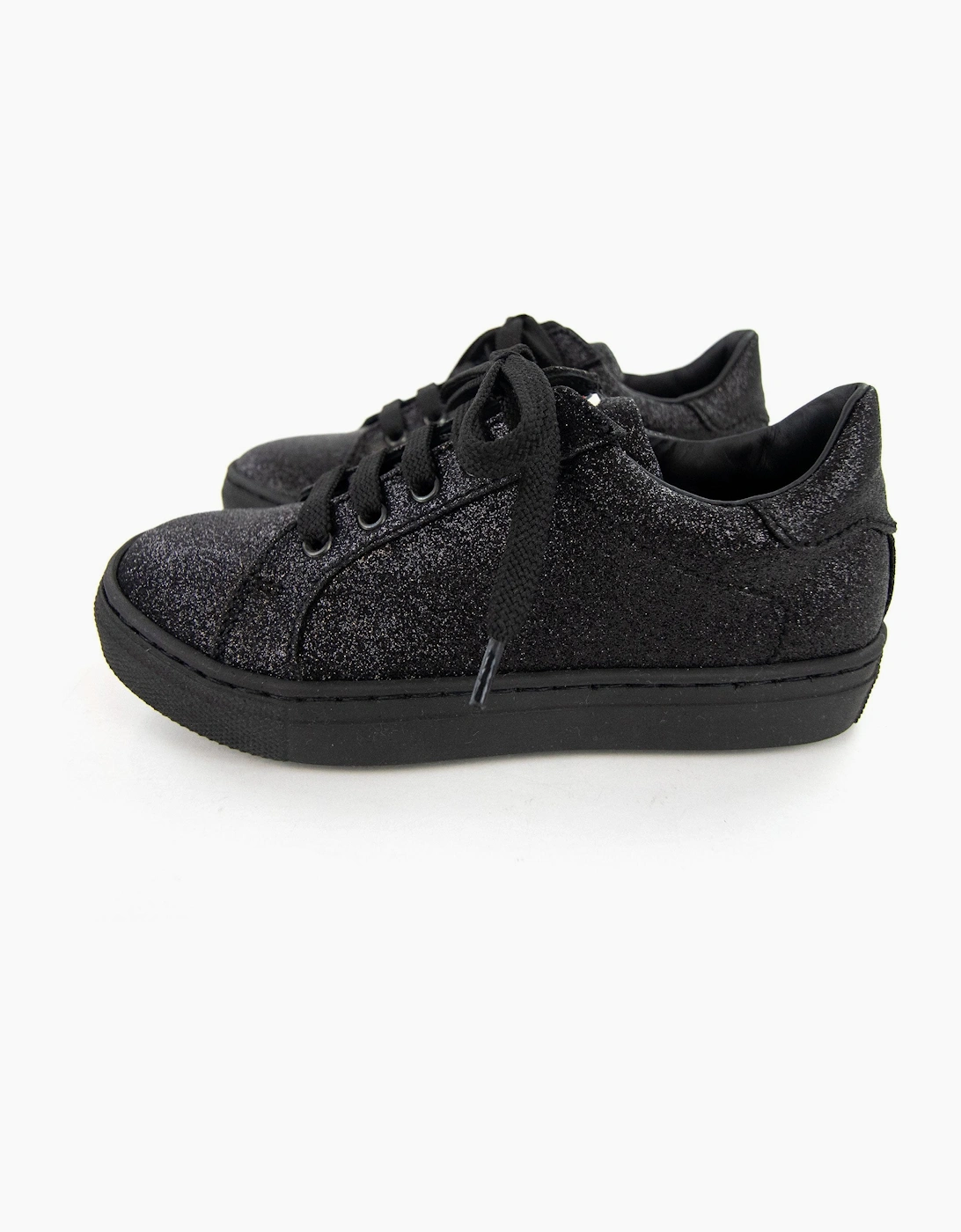 Moncler Junior Effie Scarpe Low Trainer Black 999, 5 of 4