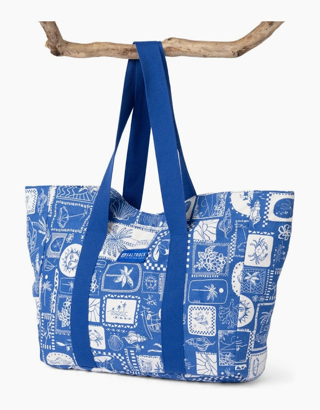 Saltrock Island Tiles Tote Backpack