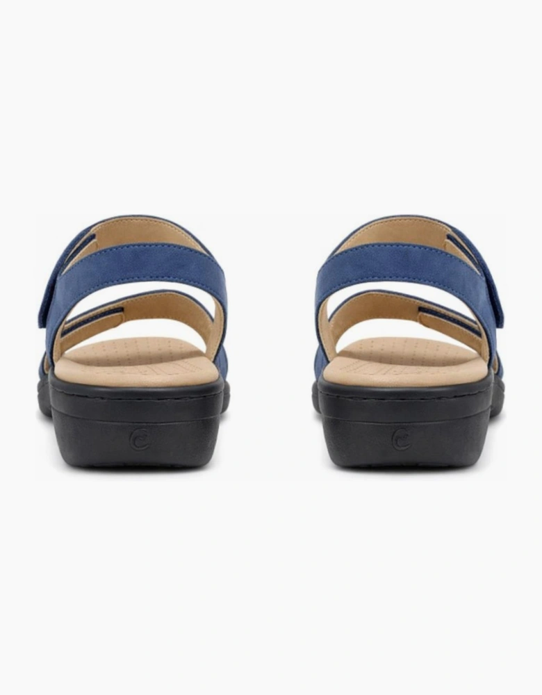 Ladies Sandals Navy Blue