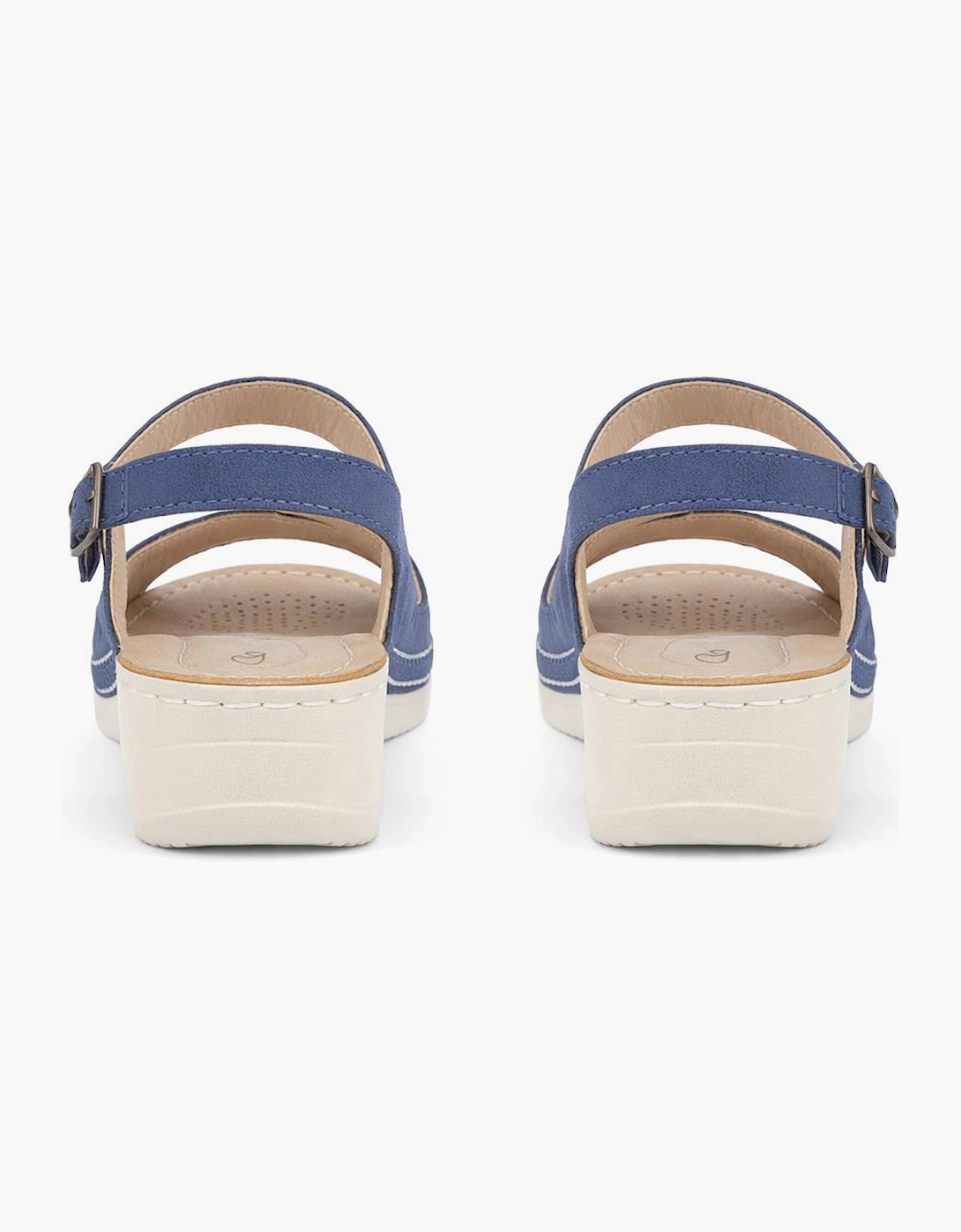 Ladies Sandals Navy Blue