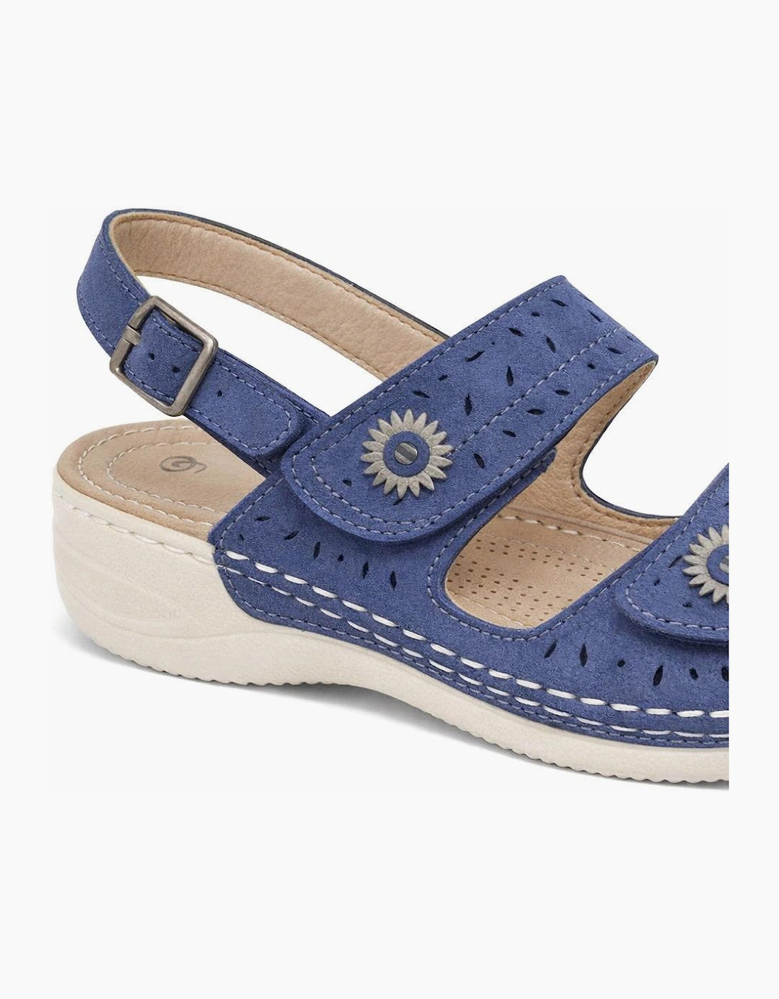Ladies Sandals Navy Blue