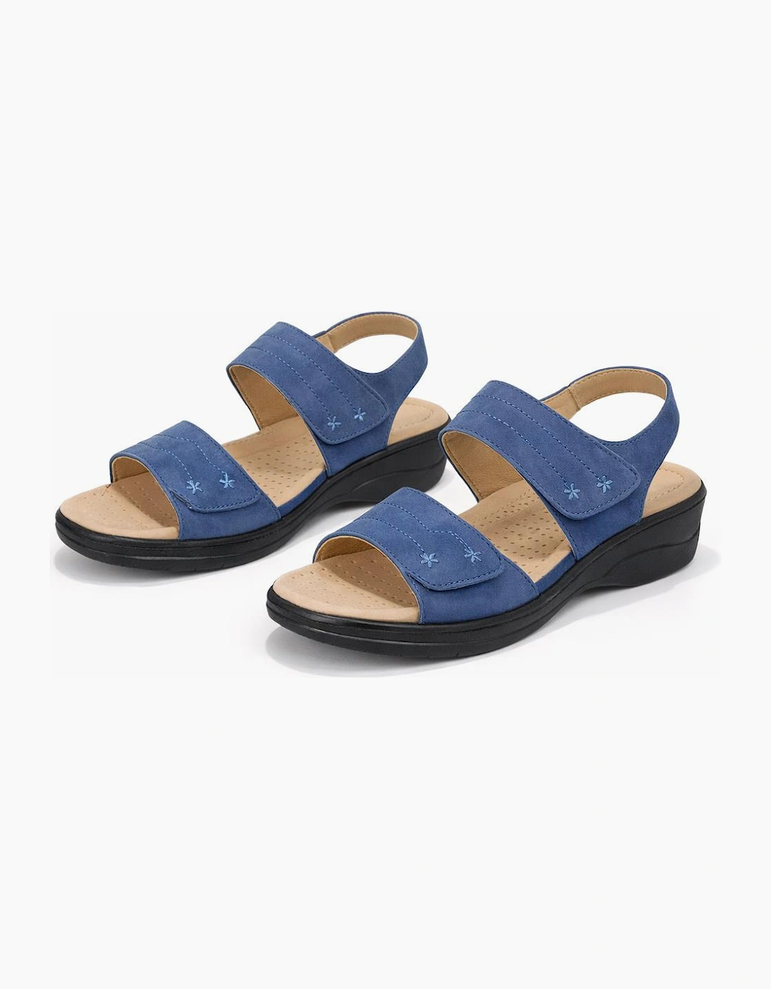 Ladies Sandals Navy Blue