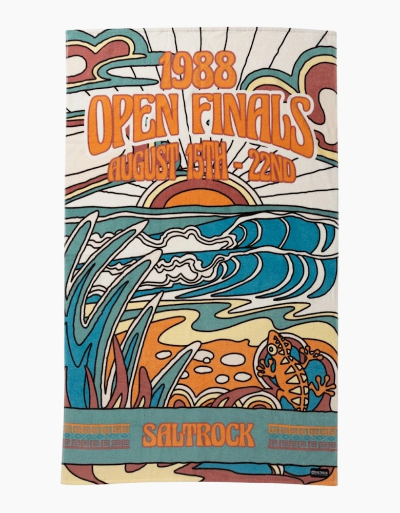 Saltrock Open Finals Beach Towel - Light Blue