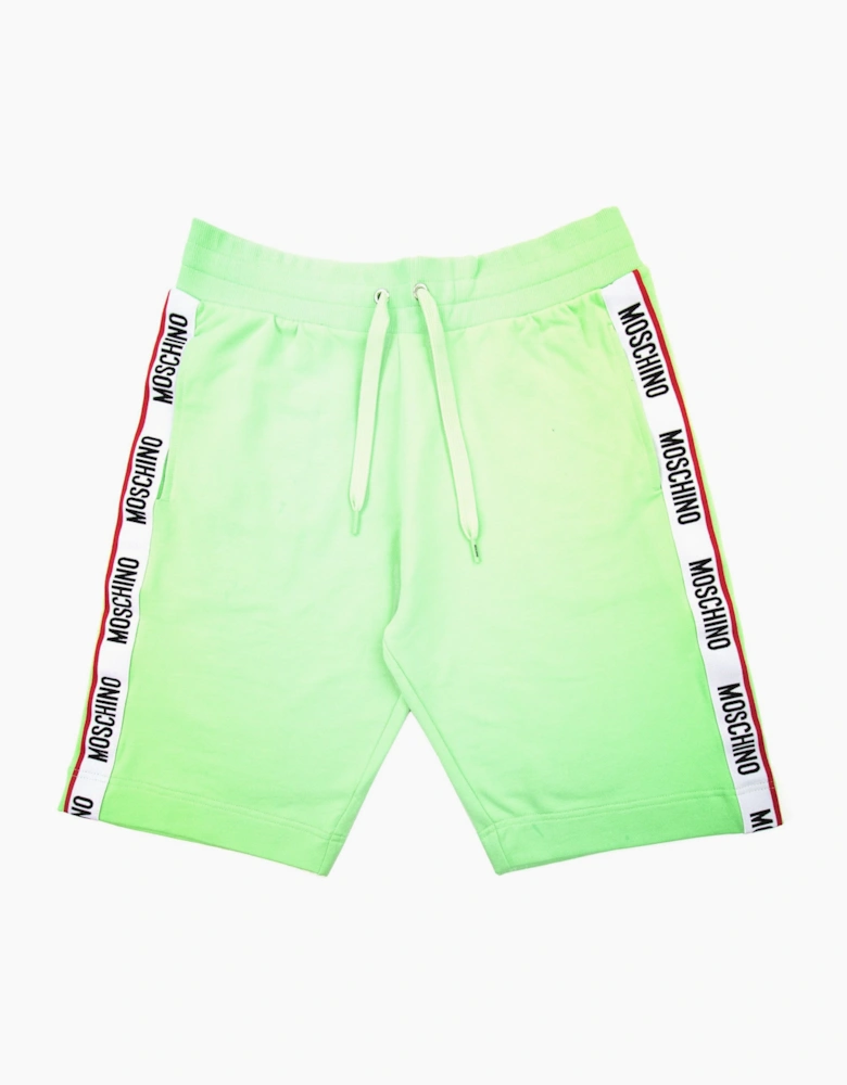 Moschino Underwear Logo Tape Shorts Green 0449