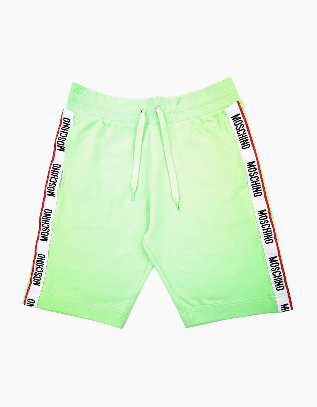 Moschino Underwear Logo Tape Shorts Green 0449