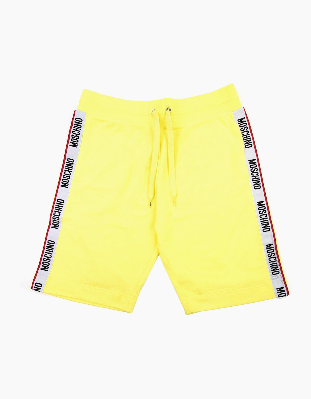 Moschino Underwear Logo Tape Shorts Yellow 0021