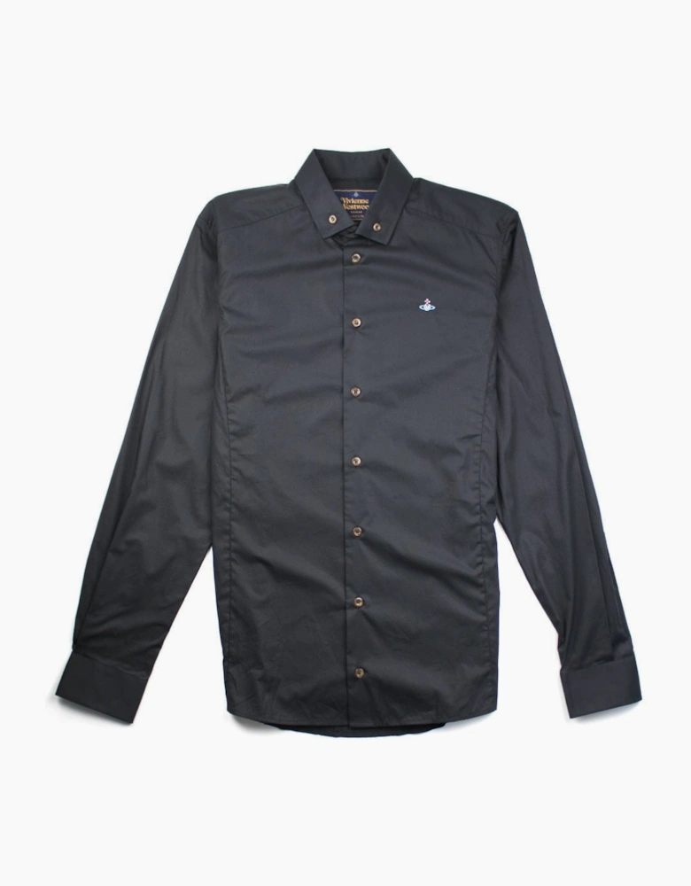 Vivienne Westwood Button Down Slim Fit Shirt Black