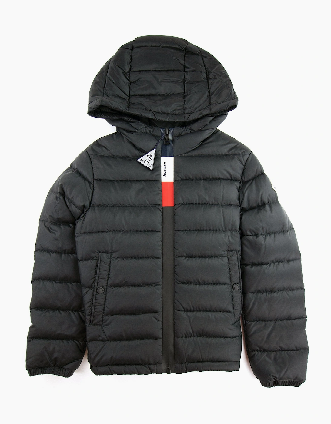 Moncler Junior Rook Padded Jacket Black 999, 3 of 2