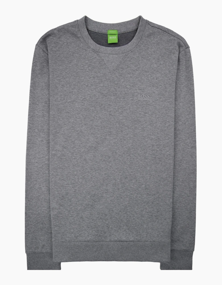 Hugo Boss C Salbo Logo Crewneck Sweatshirt Grey 059