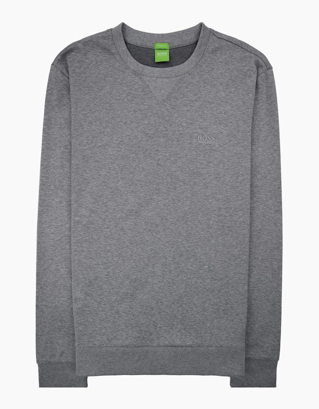 Hugo Boss C Salbo Logo Crewneck Sweatshirt Grey 059
