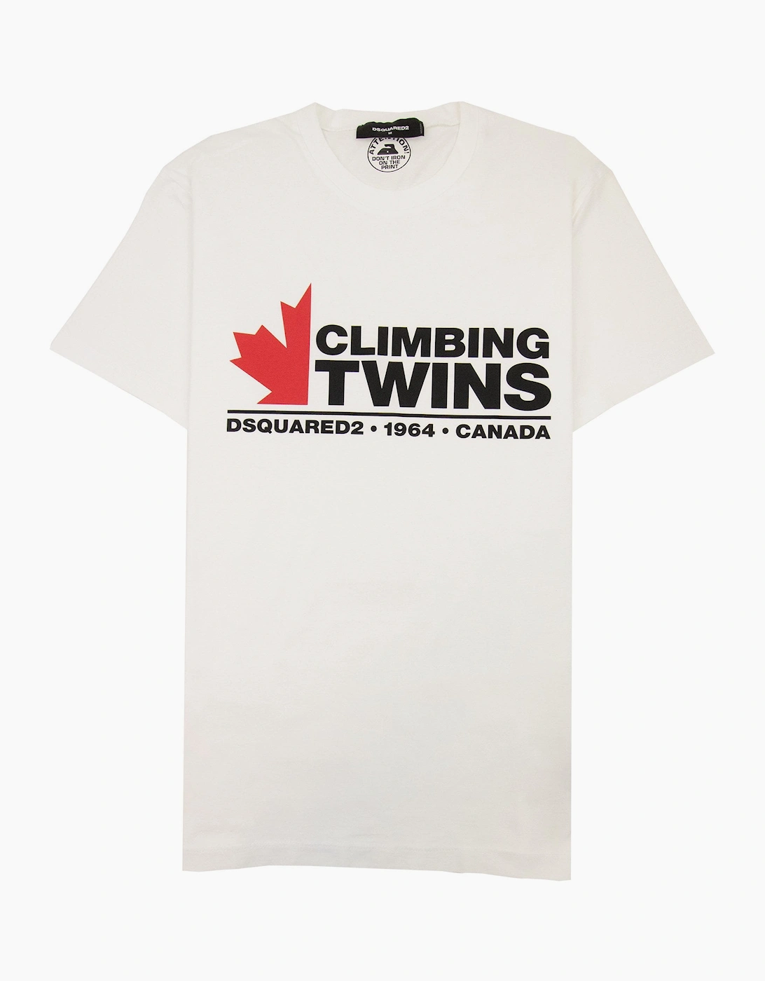 Dsquared2 Climbing Twins T-shirt White