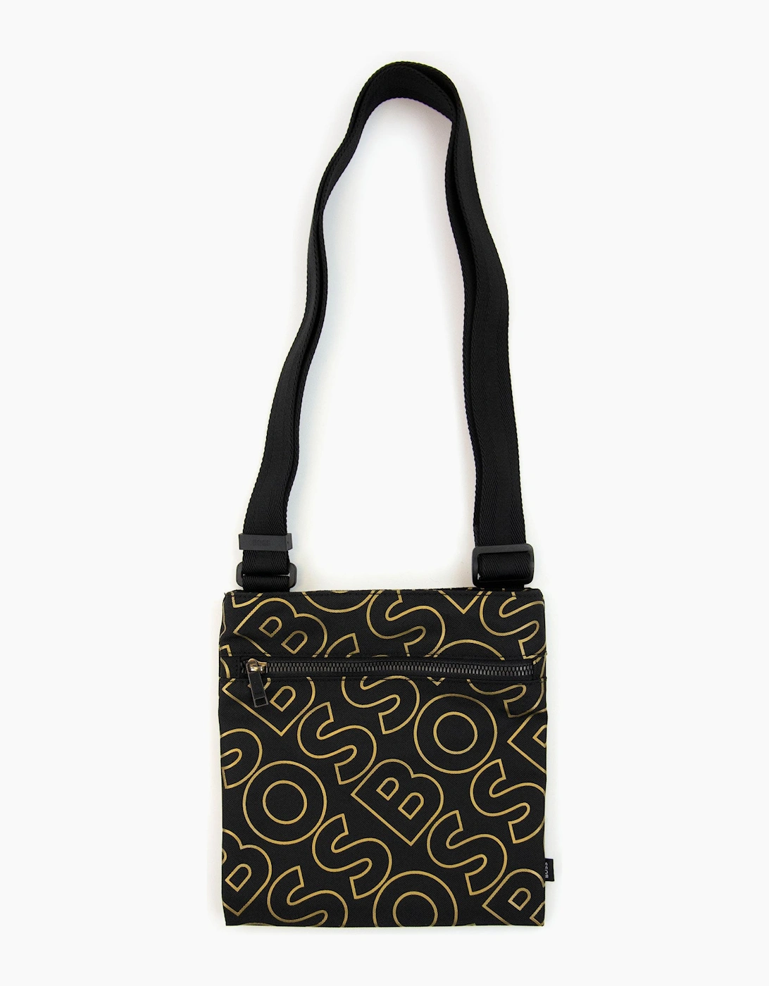 Hugo Boss Catch Ln Outline Logo Envelope Bag Black 001