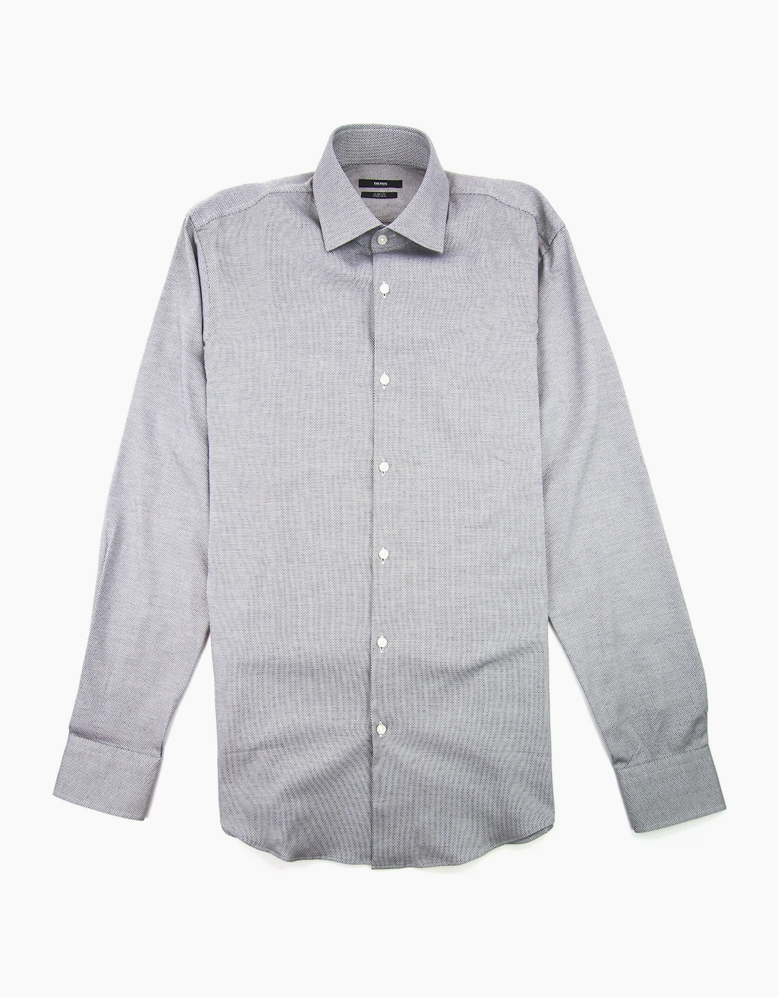 Hugo Boss Jenno Dot Shirt Dark Grey