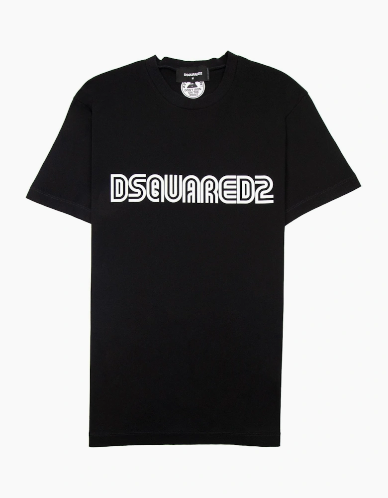 Dsquared2 D2 Outline Cool Tee Black