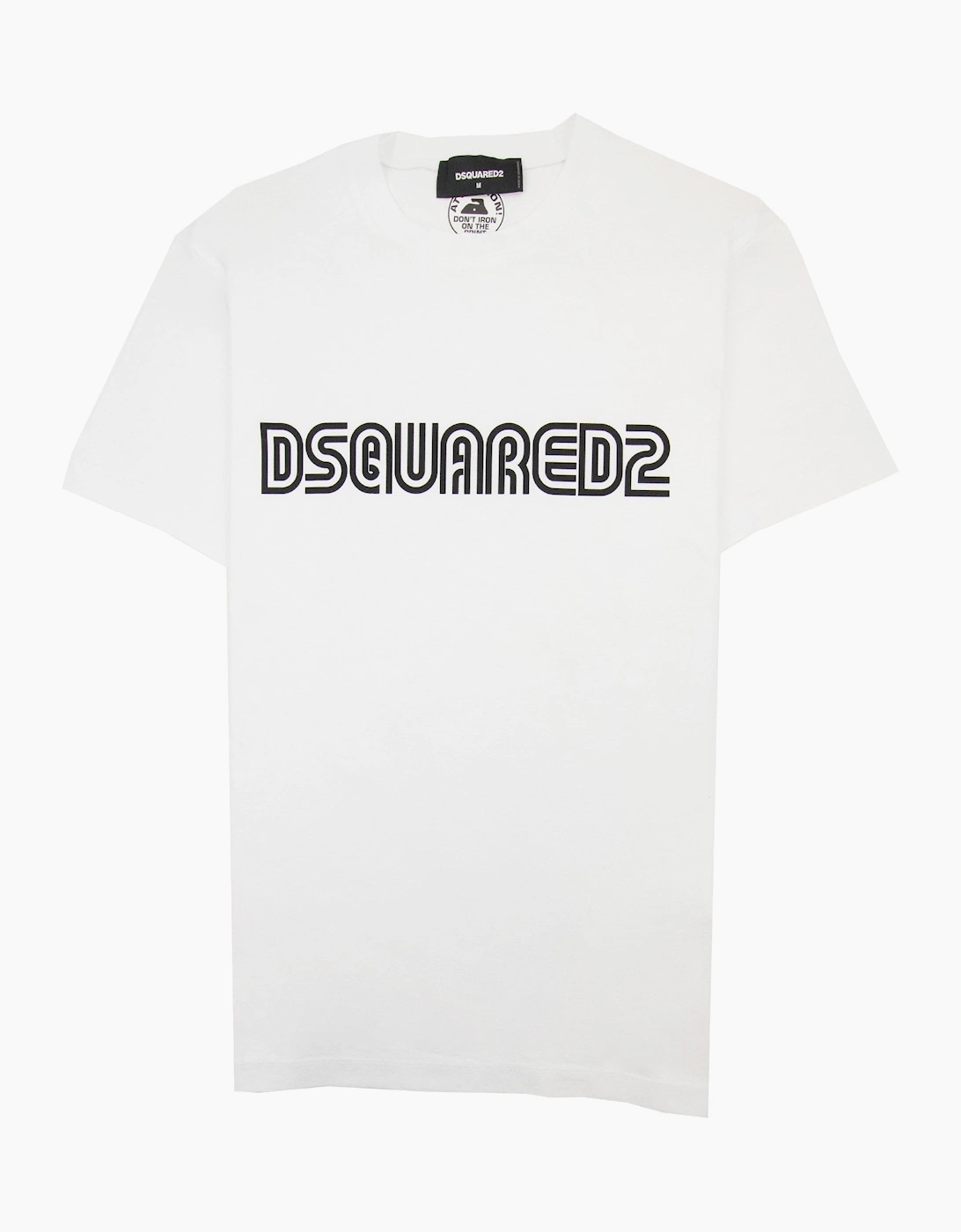 Dsquared2 D2 Outline Cool Tee White