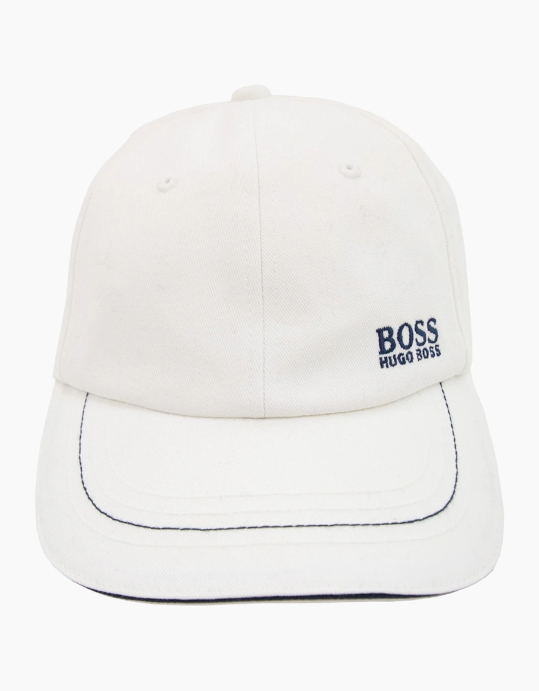 Hugo Boss Embroidered Logo Cap White 001