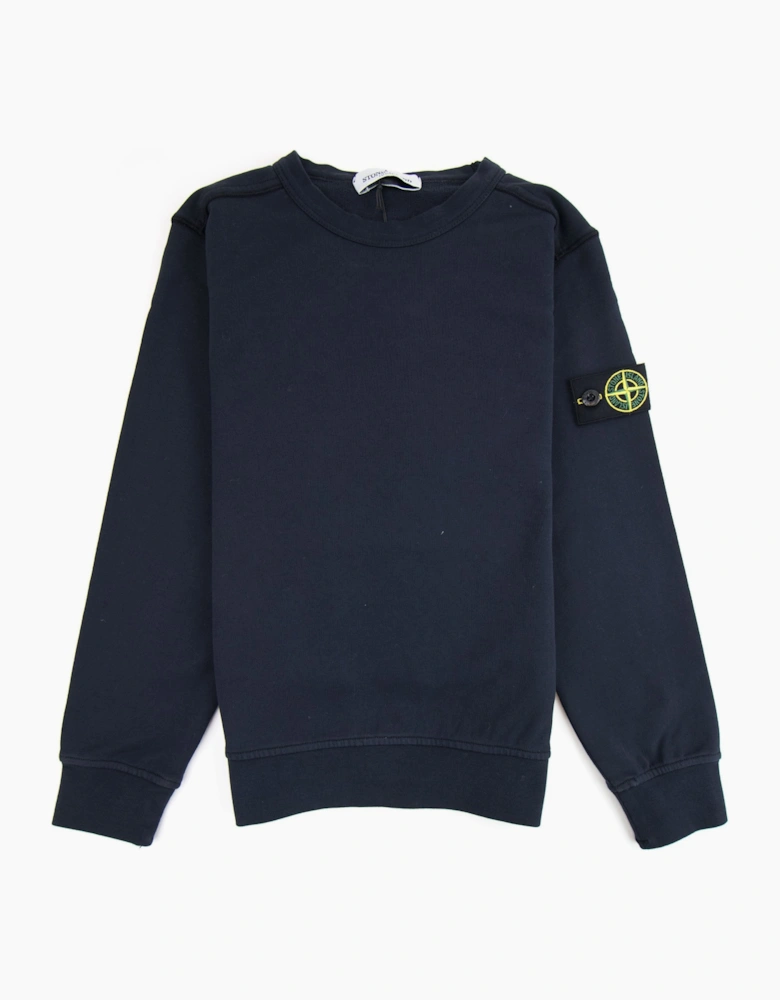 Stone Island Junior 61040 Sweatshirt Navy