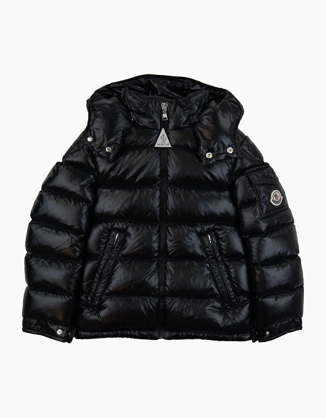 Moncler New Maya Giubbotto Down Jacket Black, 9 of 8