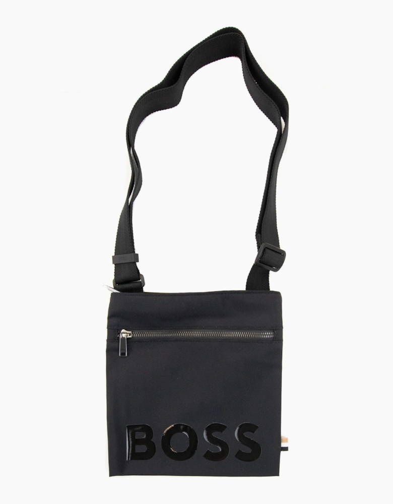 Hugo Boss Catch Printed Logo Envelope Bag Black 001