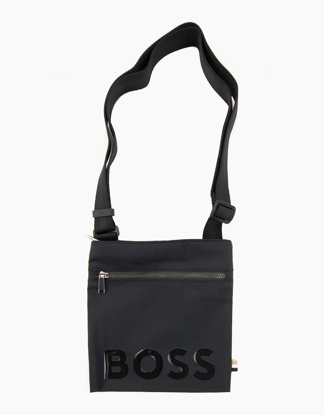 Hugo Boss Catch Printed Logo Envelope Bag Black 001