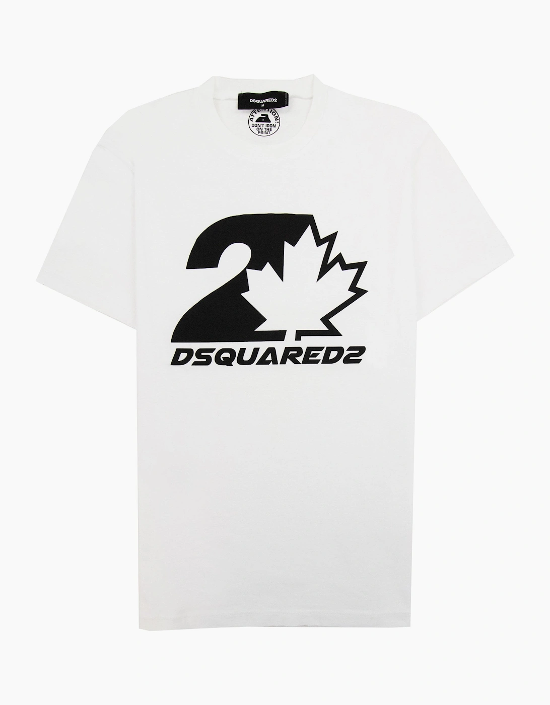 Dsquared2 Dsq2 Logo Cool T Shirt White 100