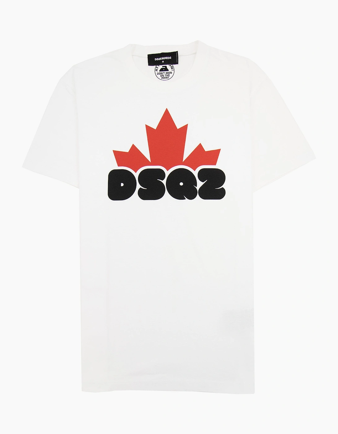 Dsquared2 Dsq2 Logo Print Cool T Shirt White 100