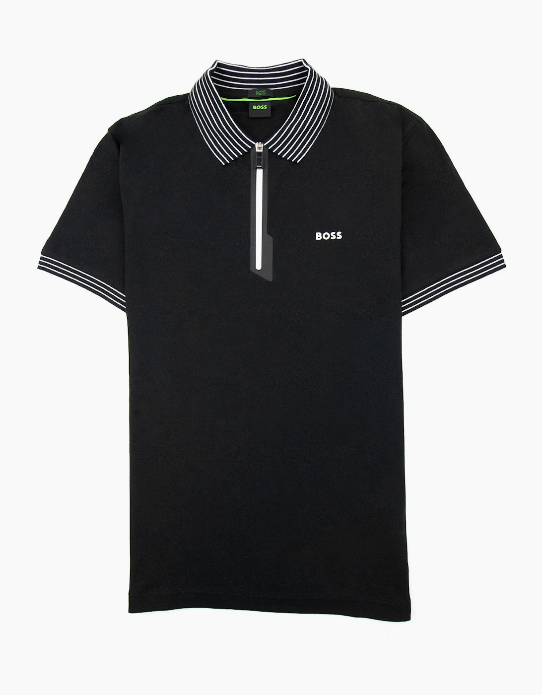 Hugo Boss Philix Slim Fit Strechy Polo Black 001, 5 of 4